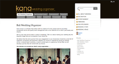 Desktop Screenshot of kana-wedding.com